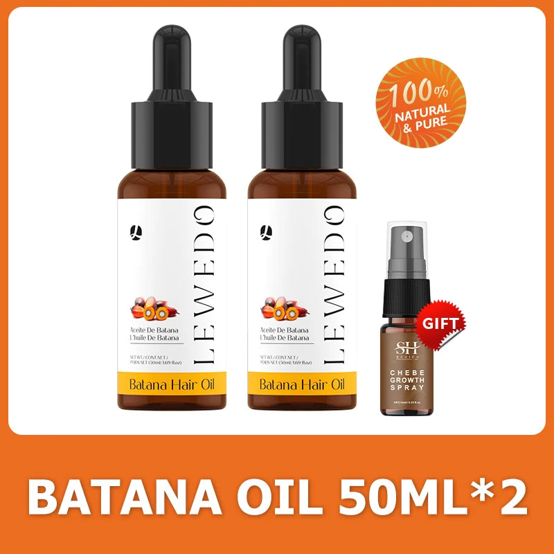 Batana Oil Hair Growth Serum - Fast Growing Anti-Hair Loss Treatment | Natural Repair for Damaged Hair